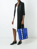 frilled rectangular shoulder bag