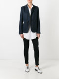 drawstring fastening blazer 