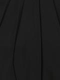 halterneck ribbed detailing dress