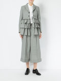tiered ruffled jacket