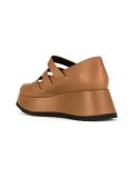leather platform pumps