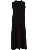 asymmetric drop waist dress