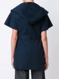 oversized sleeveless jacket