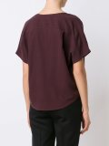 v-neck blouse 