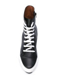 ridged sole platform boots