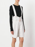 buckle detail dungarees