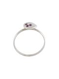 large sapphire nugget ring