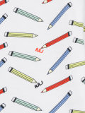pencil print T-shirt