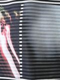'Stripe Printed Back Yoke'T恤