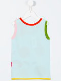 colour block tank top