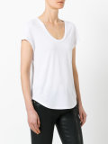 scoop neck T-shirt