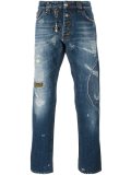 straight-leg jeans