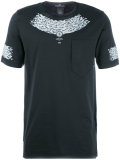 compass print T-shirt