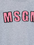 logo appliqué sweatshirt