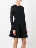 tulle panel dress