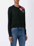 sequinned flower cardigan 