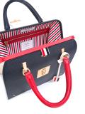 snap closure tote bag