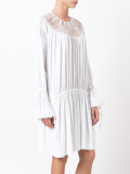 lace insert dress