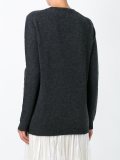 sequined cable jumper