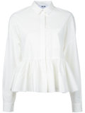 flared hem shirt 
