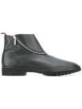 zipped boots 
