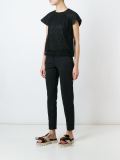cropped tailored trousers