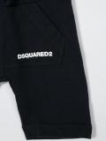 logo fleece shorts