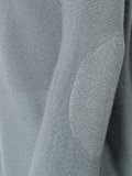 super fine elbow patch jumper