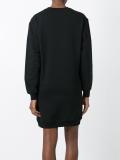wing collage sweatshirt dress