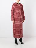 checked coat 