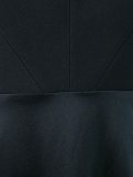 lace panel A-line dress