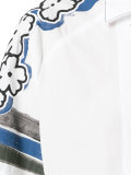 printed shoulders shortsleeved shirt