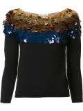 sequined jumper