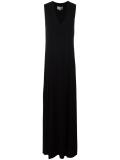 v-neck long dress