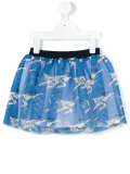 Furbo Mesh Mini Skirt with Superman