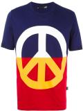 peace print T-shirt