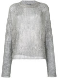 open knit jumper