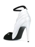 colour block sandals