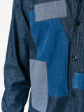 multi-patch denim shirt 