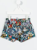 printed swim shorts 