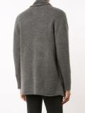 buttonless cardigan  