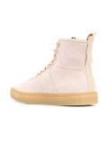 lace-up hi-top sneakers