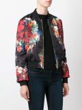 floral print bomber jacket