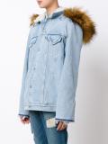 Levi's shearling trucker jacket