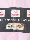 'Policy'印花衬衫