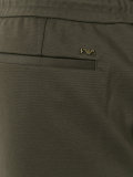 drawstring track shorts 