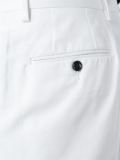 straight leg tailored trousers