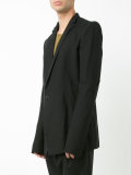 structured shoulder blazer