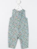 'Flower Field' corduroy romper