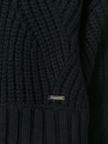 cropped oversize cardigan